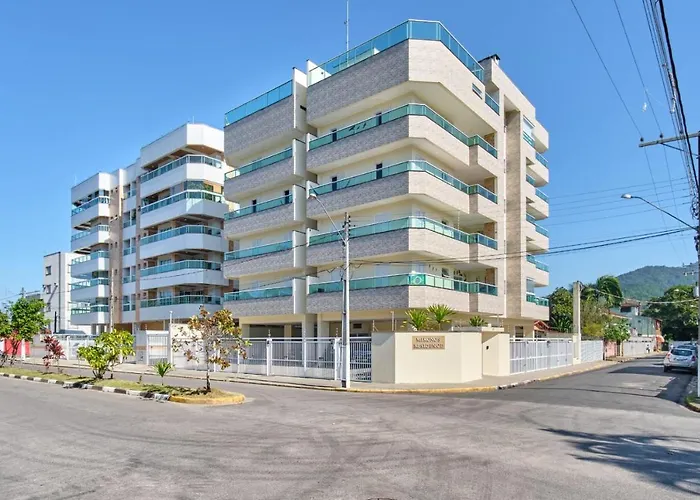 Apartamento no Itagua, vista panorâmica do mar, ótima localização - Edifício Mikonos Ubatuba